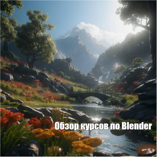 Обзор курсов по Blender